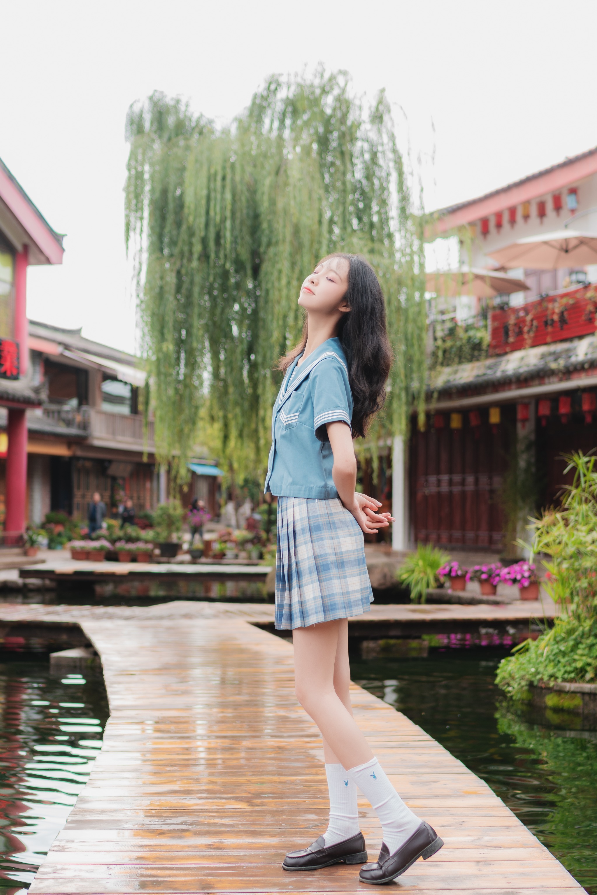 西瓜少女 西呱呀呀呀 - NO.008 西瓜少女(西呱呀呀呀) 丽江写真JK [44P]-XikXak